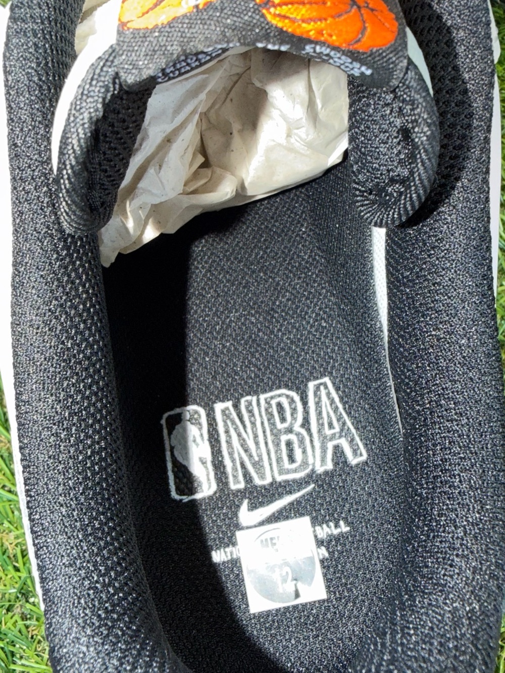 Size 12 M - Nike Air Force 1 '07 Low Phantom NBA Collab - New - Damaged Box - - Picture 6 of 7